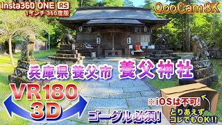 ＜VR180 3D＞兵庫県養父市 養父神社【ゴーグル必須・立体視】