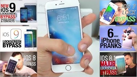 NEW iOS 9 3 1 Lockscreen Bypass   Access Photos & Contacts Without Passcode