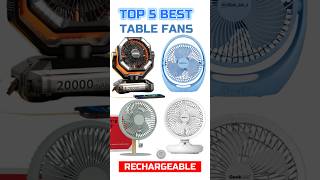 5 Best Rechargeable Fan in 2026 | Best Portable Fans 2026 | 12 Hours Backup Fan?
