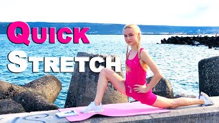 How to become flexible • Quick stretching routine for busy days