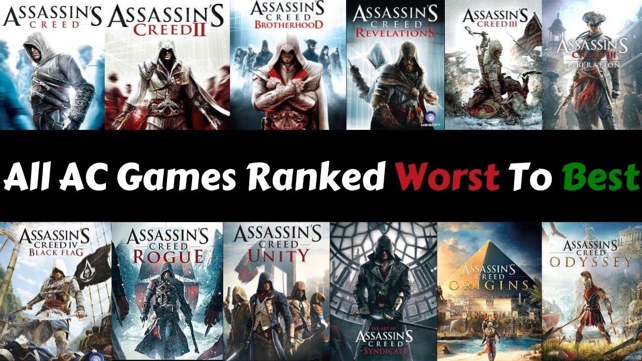 Every Assassin's Creed Game Ranked