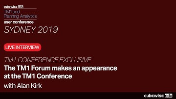 The TM1 Forum makes an appearance at the TM1 Conference