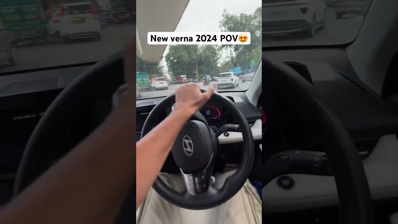 Verna Sx O Dct Automobile Driving Pov Shorts Trending