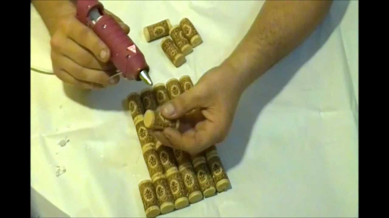 How to make a jewelry box with wine corks YouTube