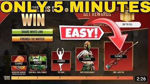 Invite And Win Event Freefire | Complete In 5 Minutes 🤯 Invite And Win Event Complete Kaise Kare ?