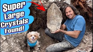 GIANT Smoky Quartz Crystal Discovery in Montana!