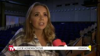 TVS: Strážnice - Lucie Vondráčková zahájila turné ve Stážnici