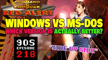 Red Alert 1 // MS-DOS VS WINDOWS 95 (1996)