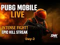 🎮 PUBG Mobile LIVE 🔥 | Classic | TDM | Rank Push | Custom Room | DAY- 2