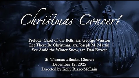 Christmas Cantata Concert 2025