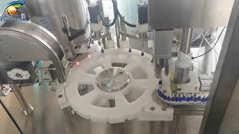 New type autoamtic 10ml test tube filling capping machine