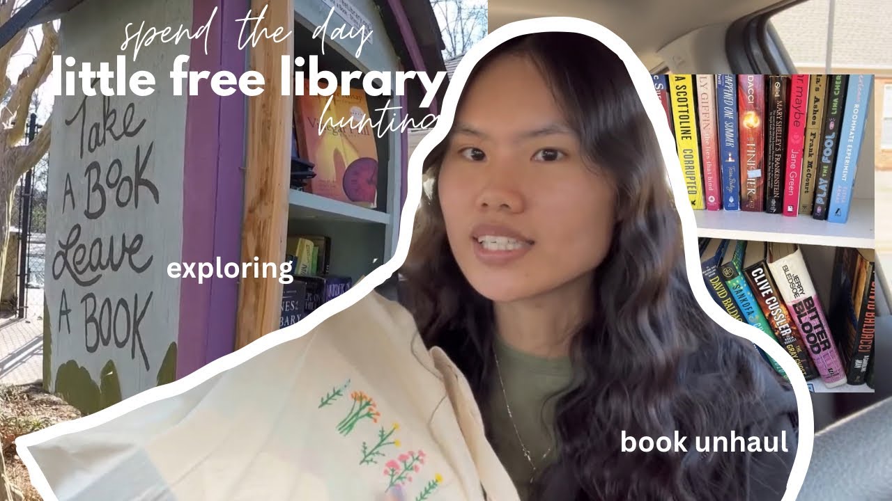 let’s go little free library hunting 📚🔍🗺️
