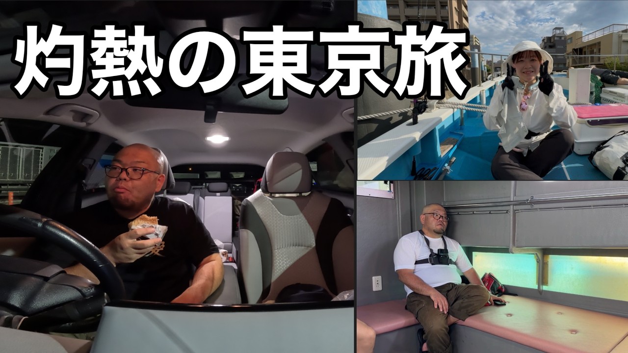 【プリウス車中泊】東京湾で過ごした灼熱の1日