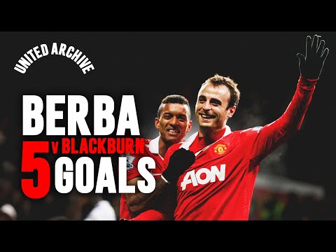 When Berba Scored FIVE Goals Against Blackburn! | United Archive 🎞️