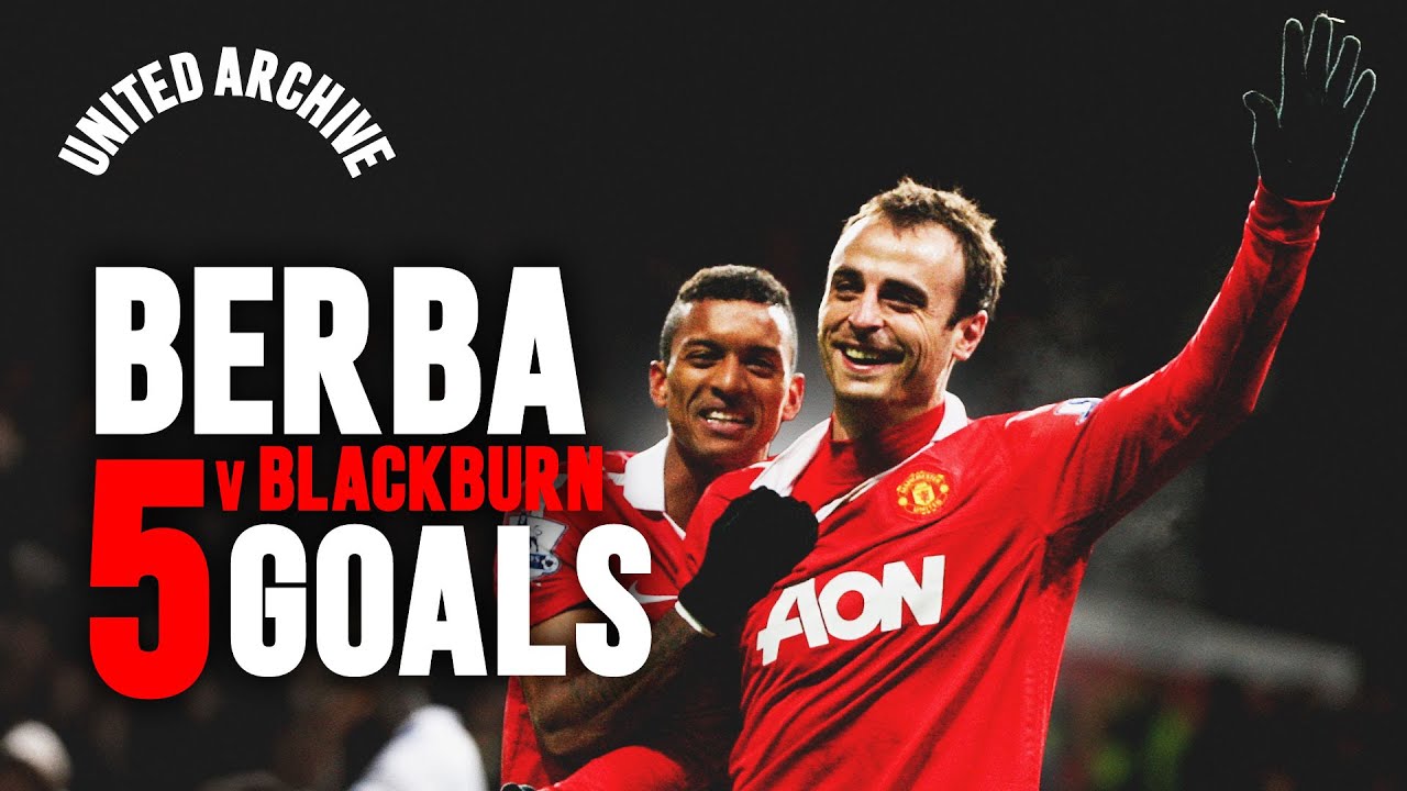 When Berba Scored FIVE Goals Against Blackburn! | United Archive 🎞️