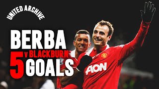 When Berba Scored Five Goals Against Blackburn United Archive