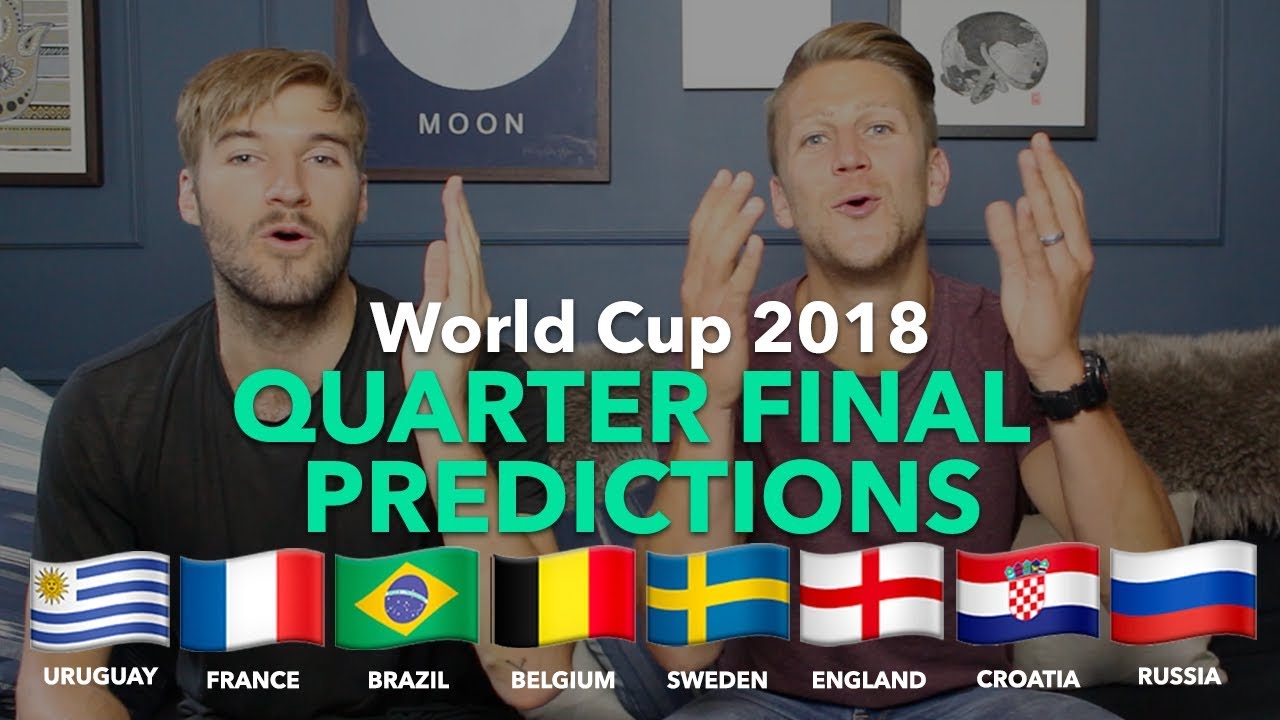 WORLD CUP PREVIEW  QUARTER FINAL PREDICTIONS  YouTube