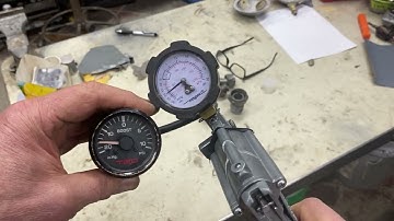 TRD Vacuum Boost gauge testing