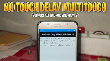 Set Edit | No Touch Delay | Fix Lag and Improve Gaming Performance