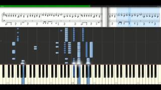 Video thumbnail of "Danzel - You spin me round [Piano Tutorial] Synthesia"