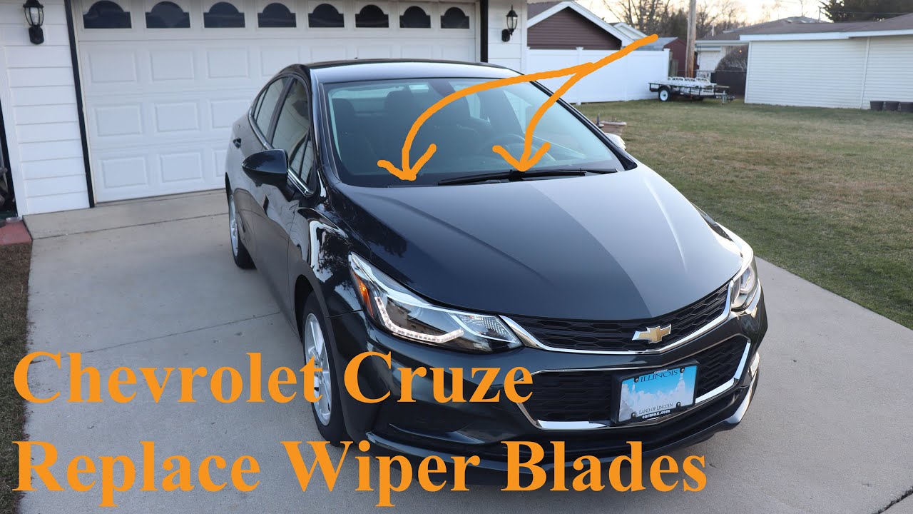 Chevrolet Cruze (2016-2019) - Replace Wiper Blades - YouTube