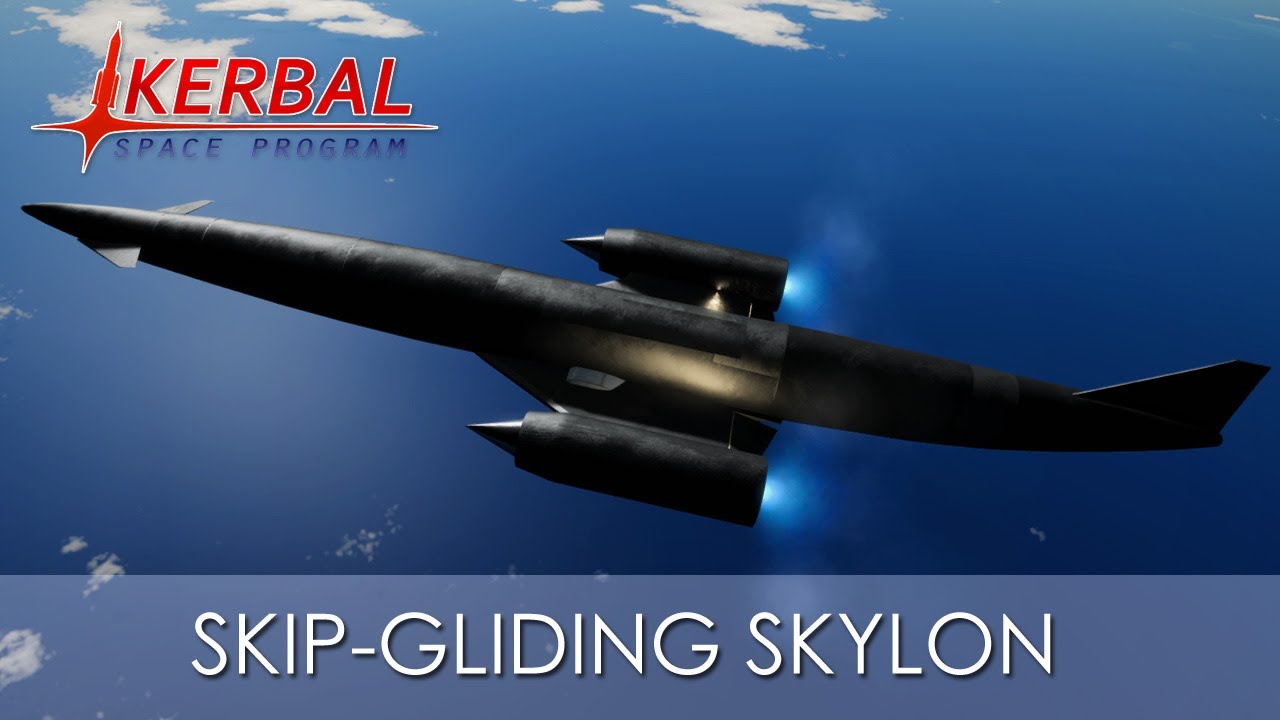 Skip Gliding со Skylon (KSP-RO)