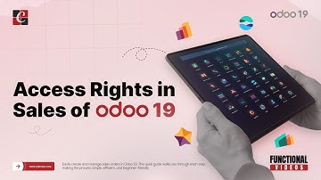 Access rights in Sales of Odoo 19 | Odoo 19 Tips | Odoo 19 Functional Tutorials
