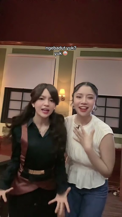 lucu nya Eca kalau lagi ngebadut sama temen cewek nya #eca