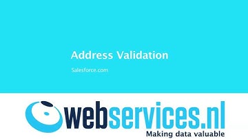 Address Validation Salesforce.com