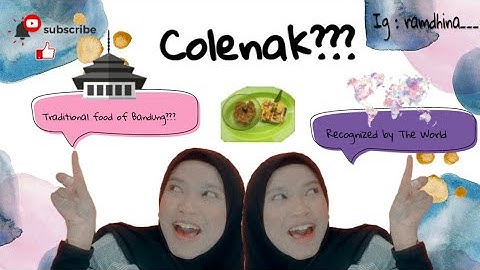 COLENAK FROM BANDUNG