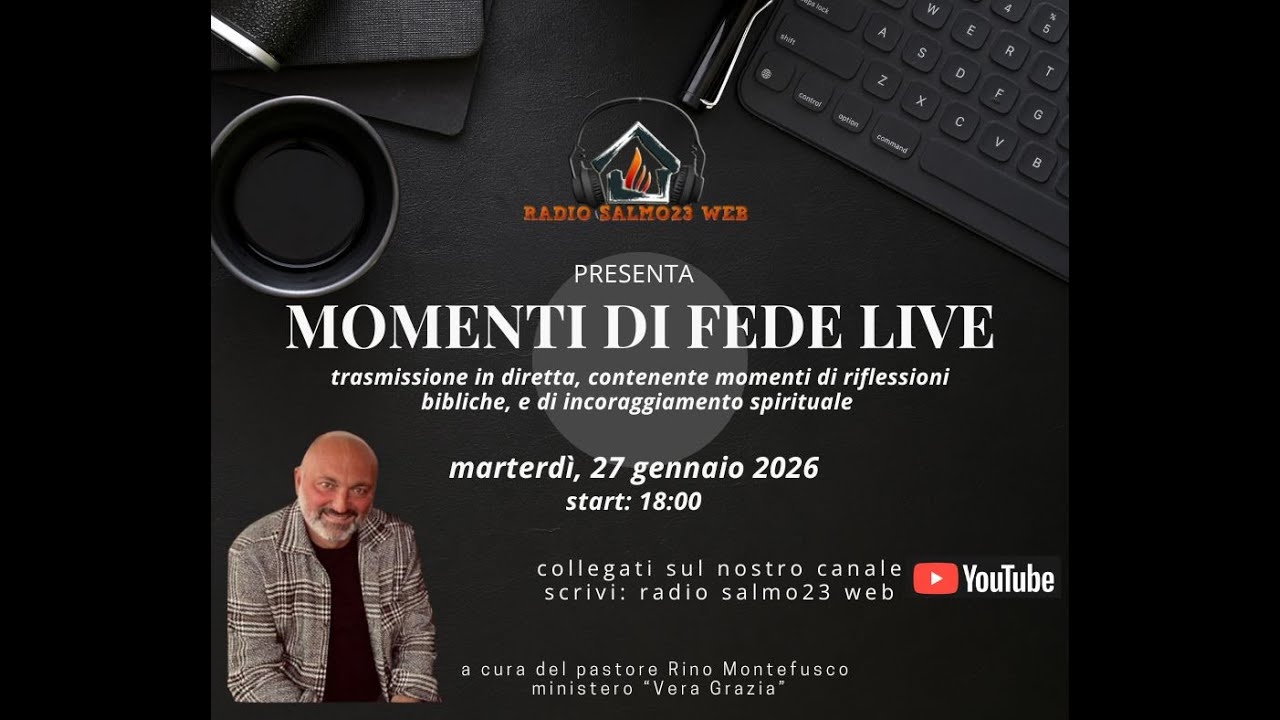 Momenti di fede live - past. Rino Montefusco 27.01.2026