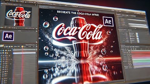 recreating coco cola magnet media video on after effect | #aftereffect #tharunspeaks #premierpro