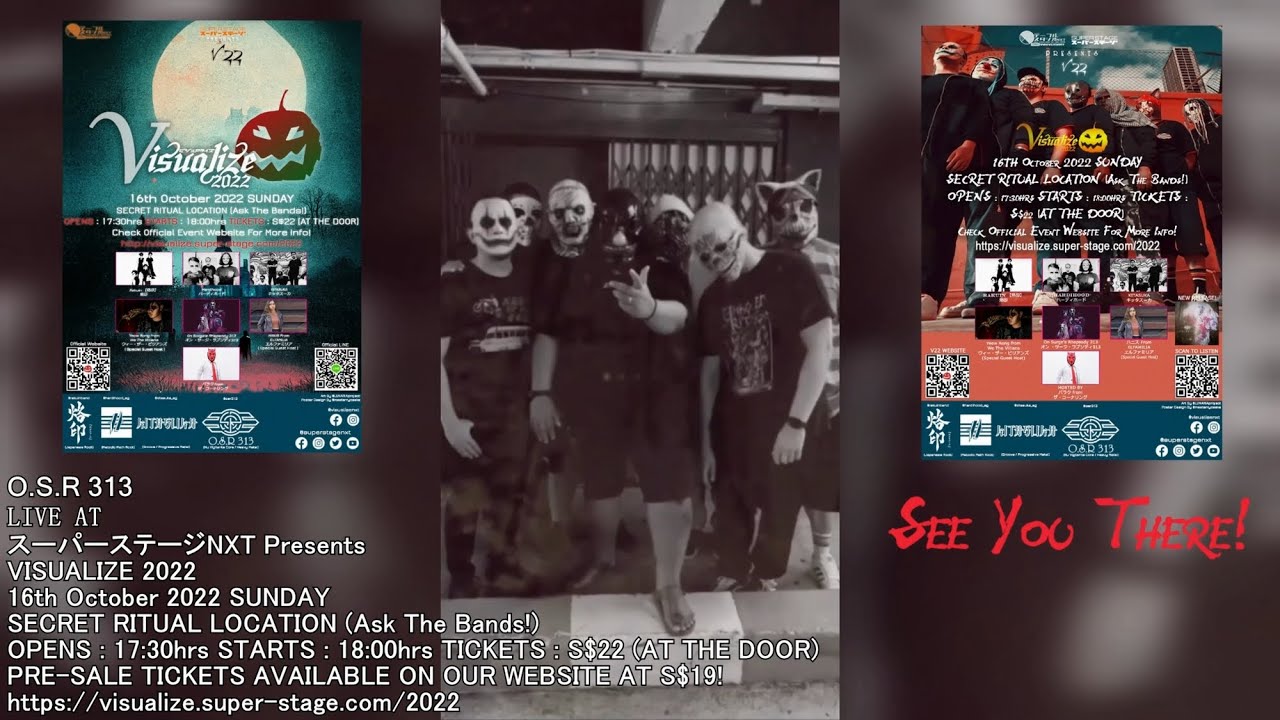 S R 313 Singapore Music O.S.R 313 - VISUALIZE 2022 (V22) TRAILER - YouTube