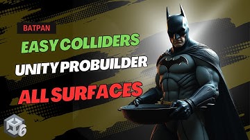 Adding Colliders to All Surfaces in Unity with ProBuilder