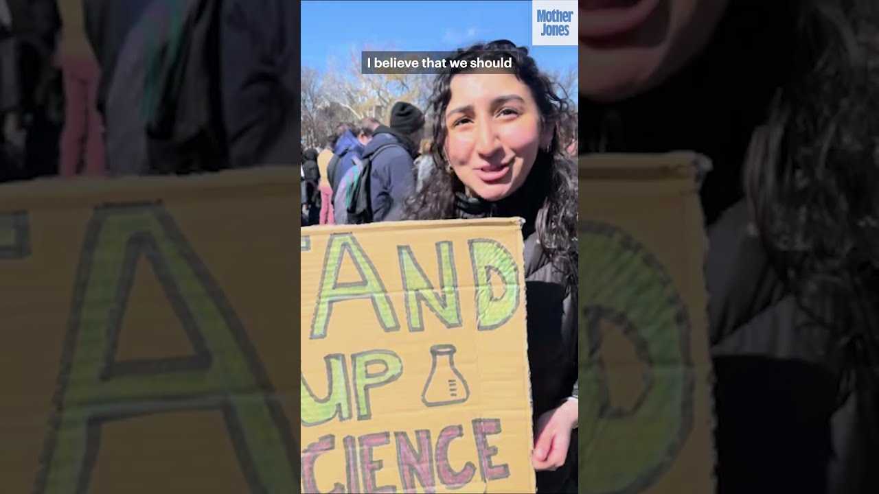 Science March We Re The Ones That Are Coming Up With Those Cures 