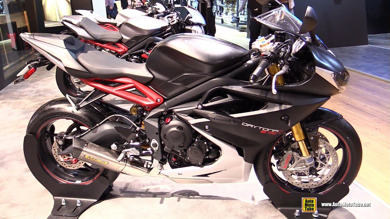 16 Triumph Daytona 675 R Walkaround 15 Eicma Milan Youtube