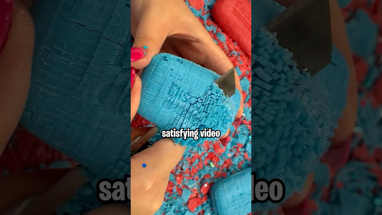 Satisfying Soap Cutting Video