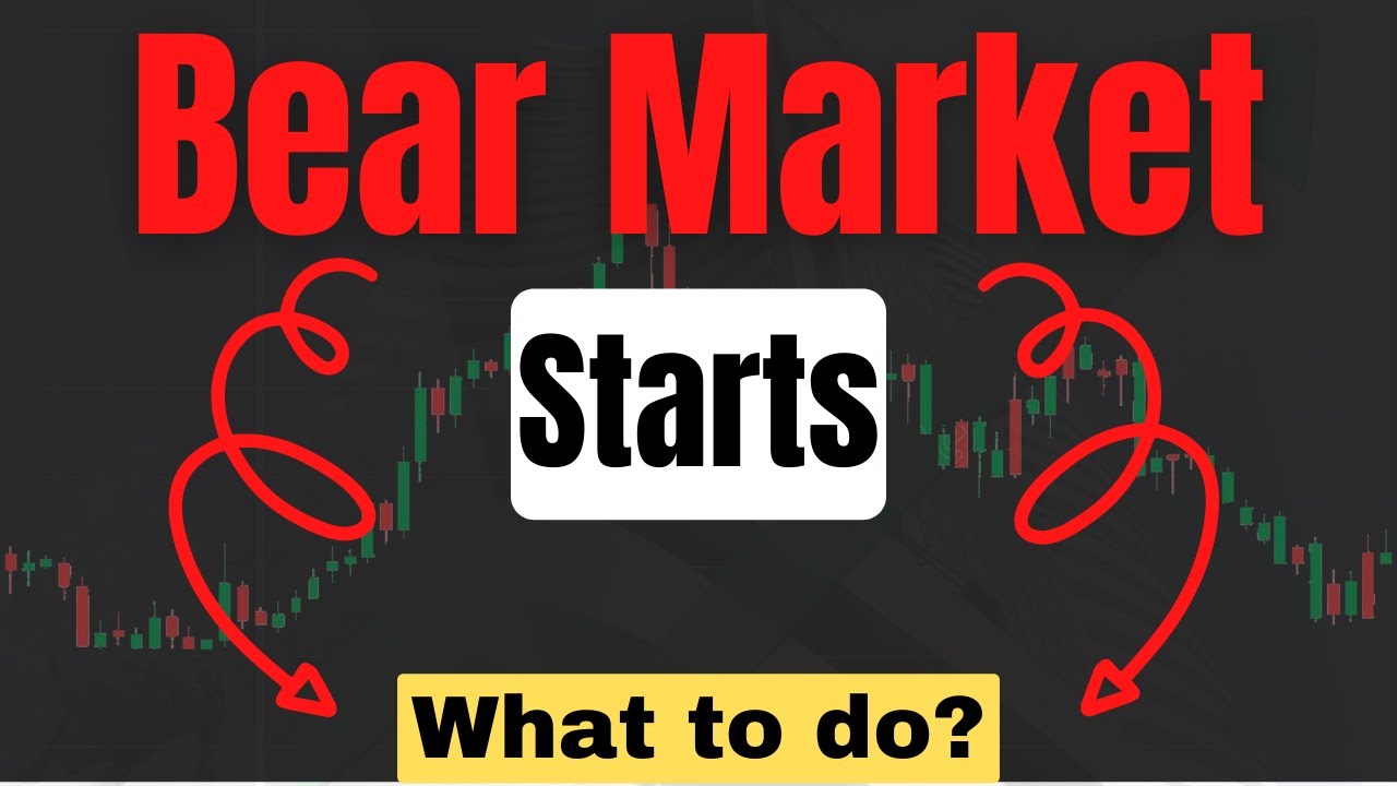 Dow Jones Enters Bear Market, will Nifty Crash now? 😨 - YouTube