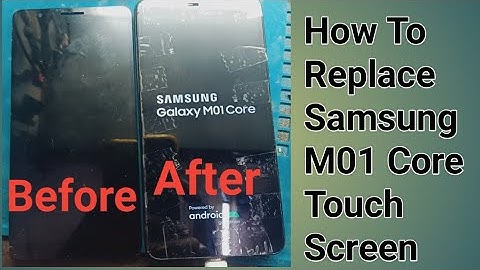 How To Replace Samsung M01 Core Touch Screen