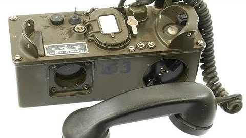 US Army TA-312 Field phone/Operation Guide