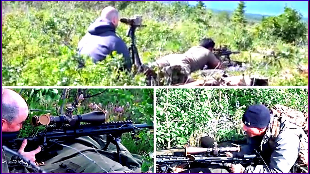 Red Flag-Alaska 21: 20th SFG "Airborne" Green Beret Fires Snipers 1 mile away.