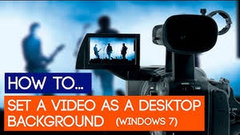 LearnHowTo - How To Set a Video Wallpaper on Your Desktop(Windows 7/8/8.1)