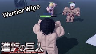 Warrior Wipe  Attack on Titan Freedom War