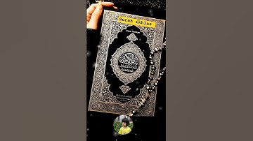 AL-IKHLAS (سورة الاخلاص) - Egzon Ibrahimi #egzonibrahimi #ikhlas #سورة_الإخلاص #sarfarazattari