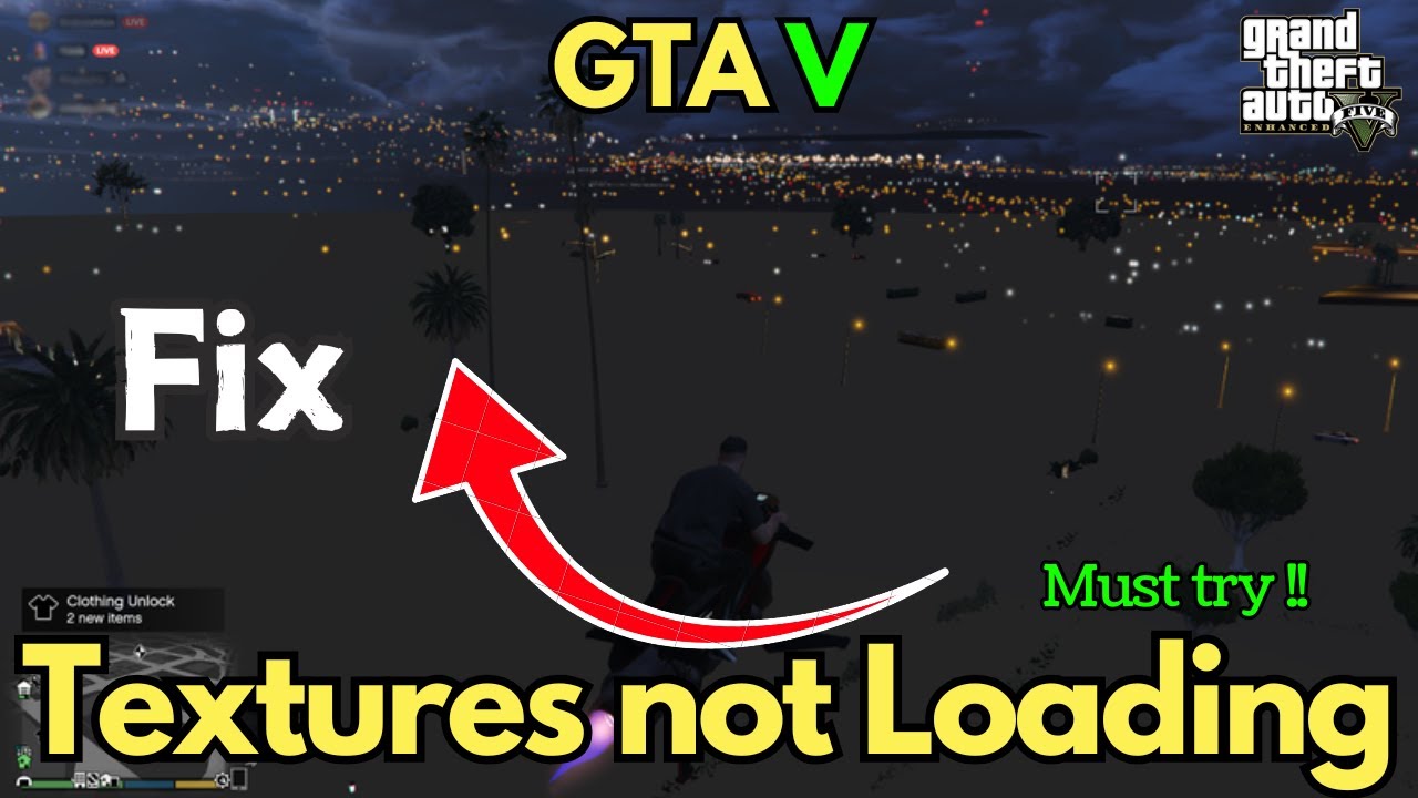 GTA 5 Enhanced texture not loading Fix - YouTube