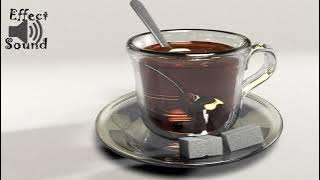 Efek Suara Mengaduk Air Dalam Gelas | Stirring Water In The Glass Sound Effect