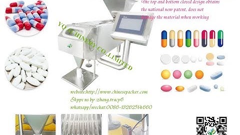 Desktop Tablet Capsule Automatic Counting Machine Electronic Pills Counter bottling equipment