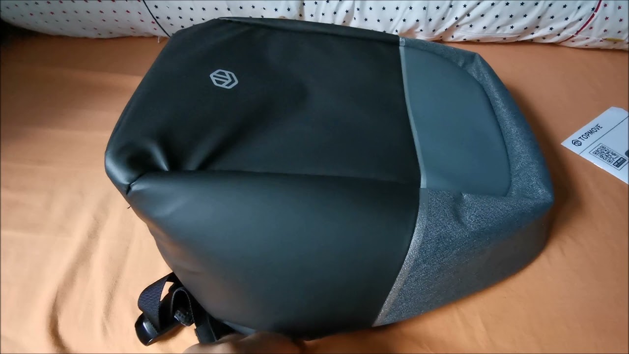 review - Lidl) Backpack Anti-Theft YouTube - Topmove (from Traveler and test