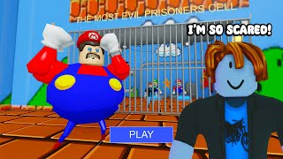MARIO BARRY'S PRISON RUN! New Scary Obby (#roblox )