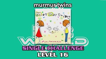 【DDR WORLD】 murmur twins 【SP CHALLENGE / 16】